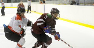 FOTO: Latvijas U-20 izlase Ventspils turnīru sāk ar zaudējumu austriešiem 