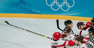 Latvijas hokeja izlase noslēdz olimpisko hokeja turnīru