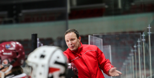 FOTO: U-18 izlases kandidātu savstarpējais mačs 