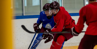 FOTO: Latvijas U-20 valstsvienība turpina gatavoties pasaules čempionātam