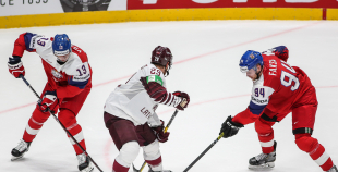 Asumiem bagātā mačā Latvijas izlase piekāpjas Čehijai 