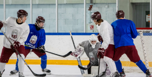 FOTO: Latvijas U-20 valstsvienība turpina gatavoties pasaules čempionātam