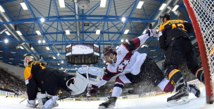 EHC: Vācija - Latvija 3:4 PL