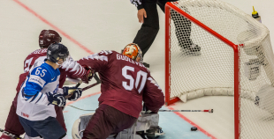 FOTO: Latvija - Somija (1:8)