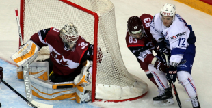 EHC: Latvija - Francija 2:1