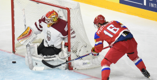 PČ: Latvija - Krievija 0:5 