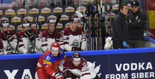 PČ: Latvija - Krievija 0:5 