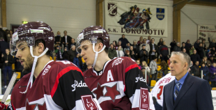 EHC: Latvija - Baltkrievija 1:0