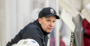 FOTO: Latvijas U-18 hokeja izlases treniņš