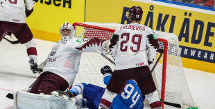 Latvija izlase izdara 65 metienus un apspēlē Itālijas valstsvienību 