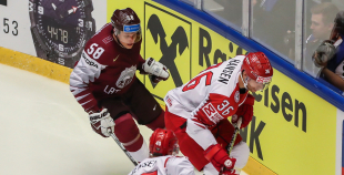 FOTO: Latvija - Dānija (1:0)