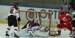FOTO: Latvija U18 - Dānija U18 