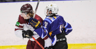 FOTO: Latvijas U-20 izlase - HS "Rīga" 3:2 (p.m.)