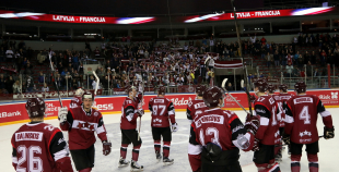 EHC: Latvija - Francija 2:1