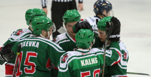 HK "Liepāja"  virslīgas spēlē ar 5:2 uzveic HS "Rīga"