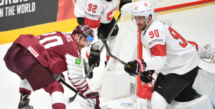 FOTO: Latvija - Šveice 1:3