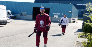 FOTO: Latvijas izlases treniņš (07.05.2018)