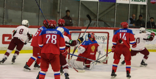 FOTO: Latvija U18 - Krievija U-18 3:4 (p.m.)