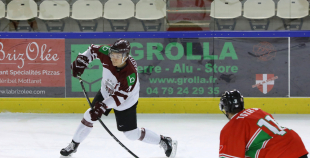 FOTO: Latvija - Ungārija (4:1)