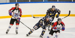 FOTO: "Kurbads" pagarinājumā izcīna uzvaru Latvijas čempionāta pirmajā finālspēlē