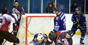 FOTO: HS "Rīga" - HK "Prizma" (3:1)