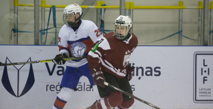 FOTO: Latvija U-16 - Norvēģija U-16 6:4