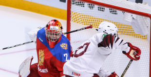 FOTO: Latvija U-18 - Krievija U-18 1:5