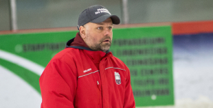 FOTO: Latvijas izlases treniņš "Volvo ledus hallē" (09.04.)