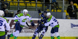 Virslīga: 6. finālspēle: HK Kurbads - HK Mogo 4:1