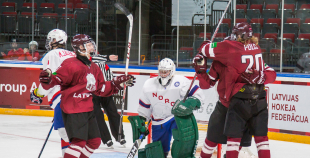 Latvijas U18 izlase atstāj sausā norvēģus un gūst otro uzvaru