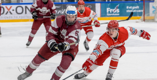 Latvijas U-18 hokeja izlase U-20 Četru nāciju turnīru sāk ar neveiksmi