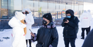 FOTO: Latvijas hokeja izlases dodas uz Pekinas olimpiskajām spēlēm