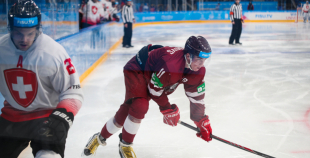 Lieliska otrā trešdaļa Latvijas studentiem sagādā uzvaru pār Šveices izlasi