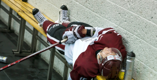 Latvijas hokeja izlases treniņš 24.03.2017.