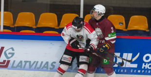 FOTO: Latvija U18 - Austrija U18 (4:3 p.m.)