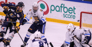 FOTO: "Kurbads" - HS "Rīga" 9:0