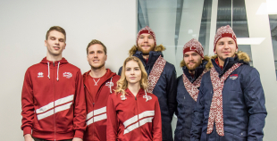 FOTO: 29. Pasaules Ziemas Universiādes preses konference 