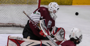 FOTO: Latvija U-18 - Latvijas U20 B komanda 2:1