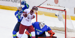 FOTO: Latvija - Slovēnija 9:1