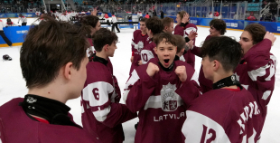 Latvijas 3x3 hokeja izlasei zelta medaļas!