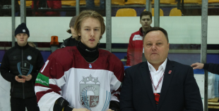 FOTO: Latvija U18 - Dānija U18 