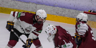 FOTO: Latvija U-18 - Latvijas U20 B komanda 2:1