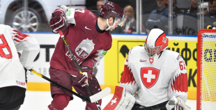 FOTO: Latvija - Šveice 1:3
