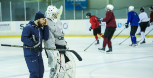 FOTO: Latvijas U-20 izlase uzsāk treniņnometni pirms pasaules čempionāta Francijā 