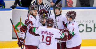 FOTO: Latvija - Slovēnija 9:1