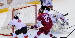 FOTO: Latvija - Austrija 2:1