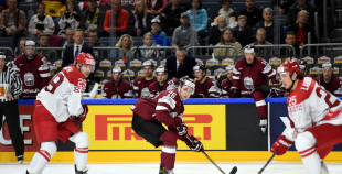 PČ: Latvija - Dānija 3:0