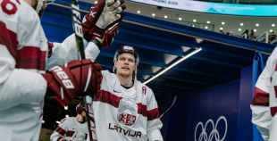 Latvijas hokeja izlase noslēdz olimpisko hokeja turnīru
