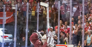 FOTO: Latvija - Dānija (1:0)