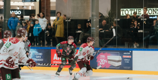 “Akropoles” ledus arēnā prezentētas Latvijas hokeja izlases jaunās formas